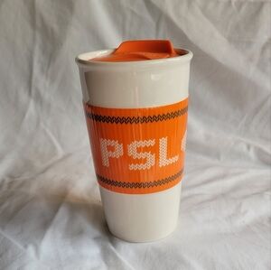 STARBUCKS "Team PSL"  Ceramic Tumbler